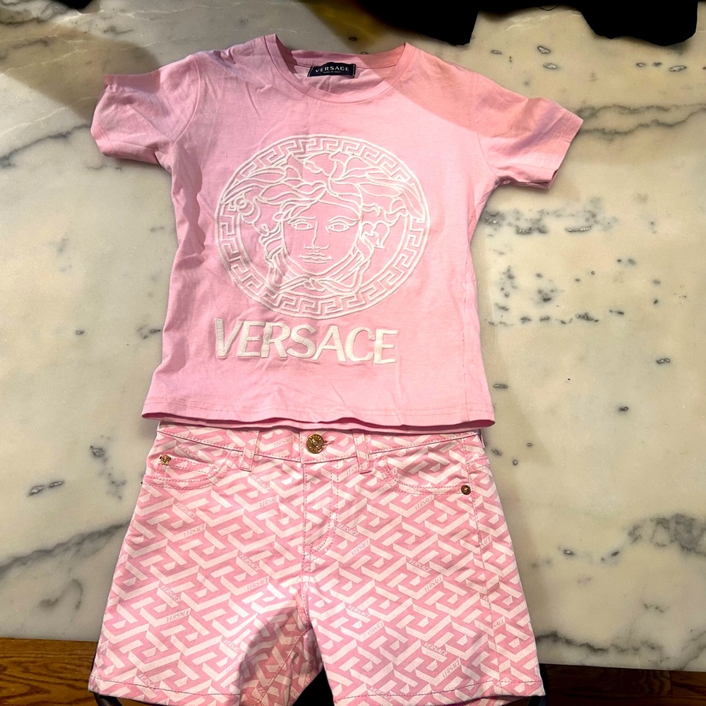 Girls Kids Versace outfit size 10